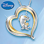 Some Days Look Better Upside Down Eeyore Pendant Necklace: Disney Winnie The Pooh Jewelry